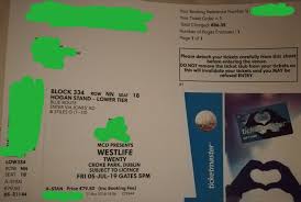 Details About Westlife At Croke Park Dublin 05 Jul 19 Single Seated Ticket Ticket In Hand