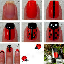 Resultado de imagem para passo a passo unhas decoradas para unhas pequenas