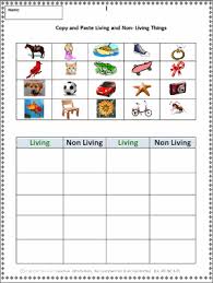 Copy And Paste Living And Non Living Things Kids Worksheets Printables Technology Lessons Living And Nonliving