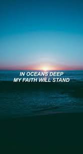 42 Ideas Wallpaper Tumblr Lockscreen Jesus Oceans Hillsong Ocean Quotes Jesus Wallpaper