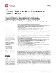 In 2017, angola reported two cases of zika fever. Pdf Three Year Clinical Follow Up Of Children Intrauterine Exposed To Zika Virus