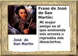 José de san martín who helped lead the revolutions against spanish rule in argentina (1812), chile (1818), and peru (1821). Imagenes Con Frases Famosas Del Gral Jose De San Martin