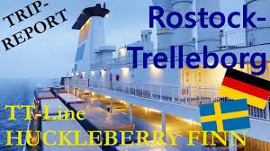 The stuff are helpful and the food is for real hungry people. Fahrfahrt Rostock Trelleborg Mit Tt Line Huckleberry Finn Tripreport Youtube