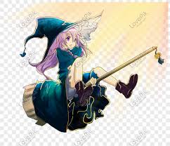 Halloween Witch Wearing A Mage Robe Back Light Flying Japanese I Png Image Picture Free Download 611037809 Lovepik Com Little witch academia | tumblr. mage robe back light flying japanese