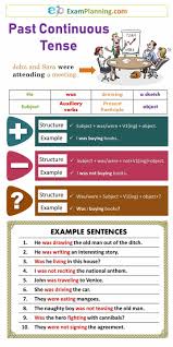 Write A Story Using Past Simple And Past Continuous Past Continuous Tense Formula Usage Examples Examplanning In 2020 Learn English Words Study English Grammar English Phonics