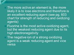 Oxidation Reduction Reactions Ppt Video Online Download