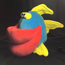 Maybe you would like to learn more about one of these? Vtg Funny Friends Red Lips Fish Plush Soft And 50 Similar Items