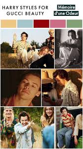 Harry styles, gucci and adorable pups? Harry Styles Fashion Archive Harry Styles For Gucci Beauty Memoire D Une