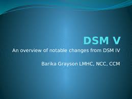 Marcia purse is a mental health writer and bipolar disorder advocate who brings strong research skills and personal experiences to her writing. Ppt Dsm V Barika Grayson Lmhc Ncc Ccm Academia Edu