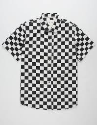 Black And White Checkered Shirt Mens Vstr Checkered Mens Shirt Blkwh 329667125 Checkered Shirt Outfit Mens Checkered Shirt Checkered Shirt