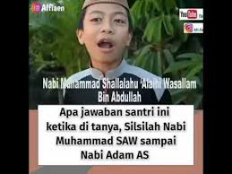 .kisah nabi2 dan rasul allah, nah! Silsilah Nabi Muhammad Saw Sampai Nabi Adam A S Youtube