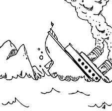 Titanic coloring pages sinking printable for kids book to print my little pony. Online Coloring Pages Coloring Page Sinking Ship Ship Download Print Coloring Page