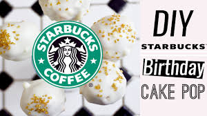Also back are favorites like the penguin cake pop, snowman cookie, and gingerbread loaf. Diy Starbucks Birthday Cake Pops Youtube