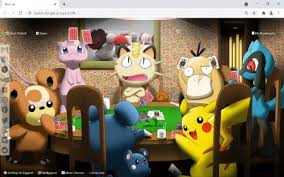 Themes designed for pokemon fans. Pokemon Wallpaper Hd Background Pokemon Chrome New Tab