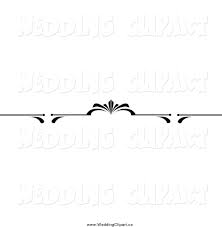 Vector Marriage Clipart Of A Black And White Wedding Page Border Clip Art Wedding Clip Wedding Clipart