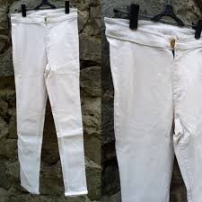 Obrallll Kode Vd 011 Celana Jeans Panjang Model Pensil Warna Putih Tulang Broken White Tersedia Size Size 27 1pc Celana Pensil Warna