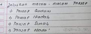 Kali ini pakdosen akan membahas tentang haji dan umrah? Jelaskan Macam Macam Tawaf Brainly Co Id