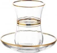Lav Gold 6 Li Cay Bardagi Seti Klasik 115ml 12 Parca Glaser Set Glas Prosecco Glaser
