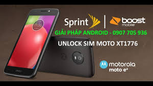 Check out the moto e4 on the xda forums. Unlock Sim Network Moto E4 Sprint Xt1766 Android 7 1 1 Nougat Success With Gcprokey Youtube