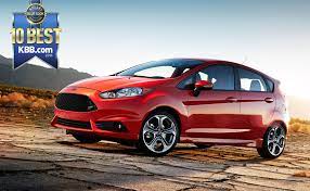2016 Ford Fiesta Named Among Top 10 Coolest New Cars Under 18 000 By Kelley Blue Book Ford Fiesta St Ford Fiesta Best Hatchback Cars