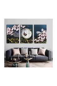 Simli Kanvas 3 Lu Set Cicekler Ve Kelebek Kanvas Tablo Trendyol 2020 Tablolar Kanvaslar Kelebekler