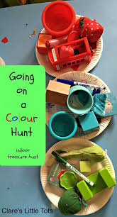 Going On A Colour Hunt Clare S Little Tots Nursery Activities Daycare Activities Eyfs Activities