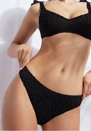 The model is 179 cm tall and wears size s chest: Calzedonia Marrakech Bikini Hose Nero Schwarz Zalando De