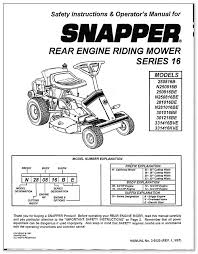 Briggs and stratton parts diagrams. Snapper Riding Lawn Mower Parts Diagram Home Improvement