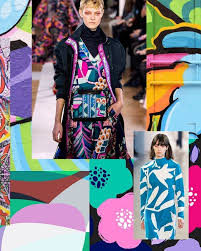 Spring Summer 2020 Print Pattern Trend Solid Graffiti Print Trends Trend Forecasting Summer Trends