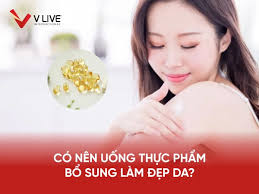 Phụ nữ có nên uống thực phẩm bổ sung làm đẹp da?
