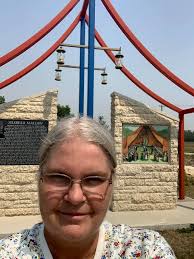 This is a monument couple miles south of Stirum ND.