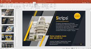 Check spelling or type a new query. File Ppt Untuk Sidang Skripsi Tesis Dan Disertasi Pakar Powerpoint
