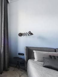 Maybe you would like to learn more about one of these? This Modern Bedroom Design Features A Soft Blue Ombre Accent Wall And Grey Bedding And Curtains Pink Bedroom Decor Blue Accent Walls Blue Girls Rooms