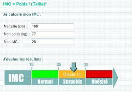 Indiquez le poids et la taille en cm puis cliquez sur le bouton de calcul. Calcul Imc Mon Regime Weight Watchers