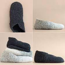 Provide commentary and background if you i do wear them around the house! Free Pattern Friday Simple House Slippers Again Espace Tricot Blog