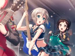 Bang dream!, also known as bandori! Moca Aoba Power Secret Arrangement Cards List Girls Band Party Bandori Party Bang Dream Girls Band Party