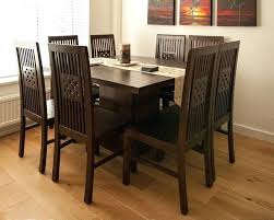 When You Team Up Hues Of Equal Intensity It Creates A Sense Of Low Contrast Like Putting A Dar Rustic Dining Room Table Teak Dining Chairs Kitchen Table Wood