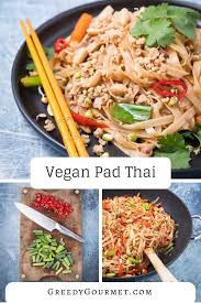 Vegan Pad Thai Eggless No Fish Sauce Vegan Original Pad Thai Noodles Recipe Vegan Pad Thai Pad Thai Whole Foods Vegan