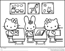 Choose a category of these color by number coloring pages to see all of it's coloring pages! Hello Kitty Coloring Pages Pdf Coloring Home