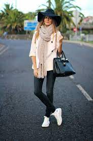 Marilyn S Closet Fashion Blog Pink Mind Fashion How To Wear White Converse How To Wear