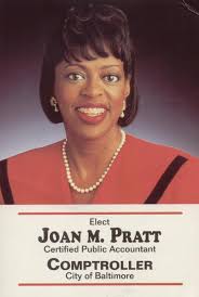 Elect Joan M. Pratt, Comptroller"