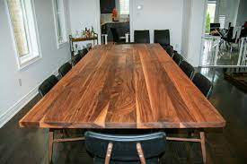 This danish style dining room table comes with an extendable top/extension leaf. Walnut Dining Table Custom Walnut Dining Room Table Large Etsy