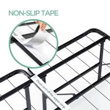 With plastic caps to protect your floors and an innovative folding design to allow for easy storage, the smartbase is well designed for ease of use. Zinus Shawn 14 In Full Smartbase Mattress Foundation With Easy Assembly Hd Sbbk 14f Fr The Home Depot