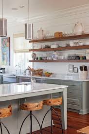 United tile powder bath floor. Farmhouse Kitchen Open Shelving Choices The Happy Housie