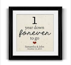 The traditional wedding anniversary list shows paper as the 1 year anniversary symbol this means that if you wish (it's not mandatory!) you would give a gift to celebrate the 1st year wedding anniversary that would be made of or follow the theme of paper.we've listed some the of popular gift giving ideas on our paper anniversary page. 1 Year Anniversary Gifts For Him 1 Year Together Cotton Print 1st Anniversar Anniversary Gifts For Husband 2 Year Anniversary Gift 1 Year Anniversary Gifts