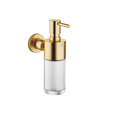 Does the holder have something to hold the soap bar or is a large hole in the middle of the soap. Tara Platinum Matte Accessories Soap Dispenser Wall Mounted