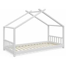 Entscheiden sie sich daher für ein hochwertiges modell in weiß, welches sich sowohl an die anforderungen als auch an die farbwünsche des älter werdenden kindes anpassen lässt. Kinderbett Haus Zu Top Preisen