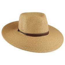 Scala Hats Algarve Wide Brim Outback Hat Toast From Village Hats Outback Hat Scala Hats Womens Straw Hats