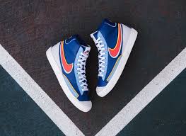 Free shipping both ways on navy blue nike shoes for men from our vast selection of styles. Look For The Nike Blazer Mid 77 Infinite Deep Royal Blue Now Kicksonfire Com