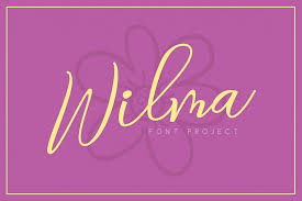 American script is an amazing script font with new innovation system for uppercase portable swashes! Wilma Font From Fontbundles Net Free Fonts Download 1001 Free Fonts Creative Fonts